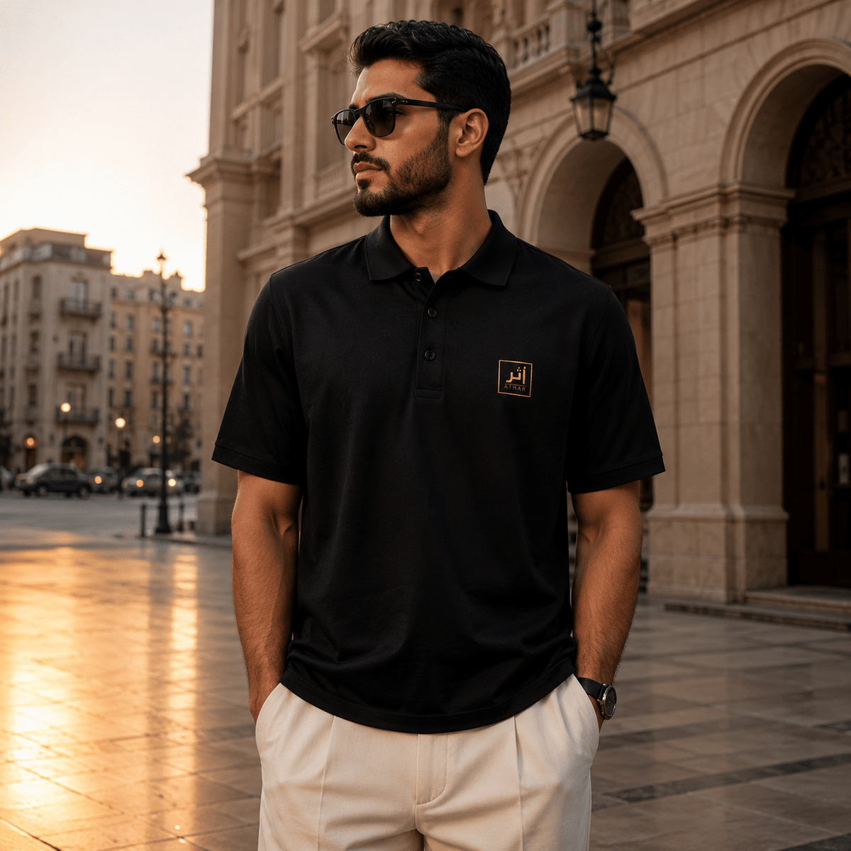 بولو أثر | ATHAR Polo - أثر | ATHARأثر | ATHARBlackبولو أثر | ATHAR Polo