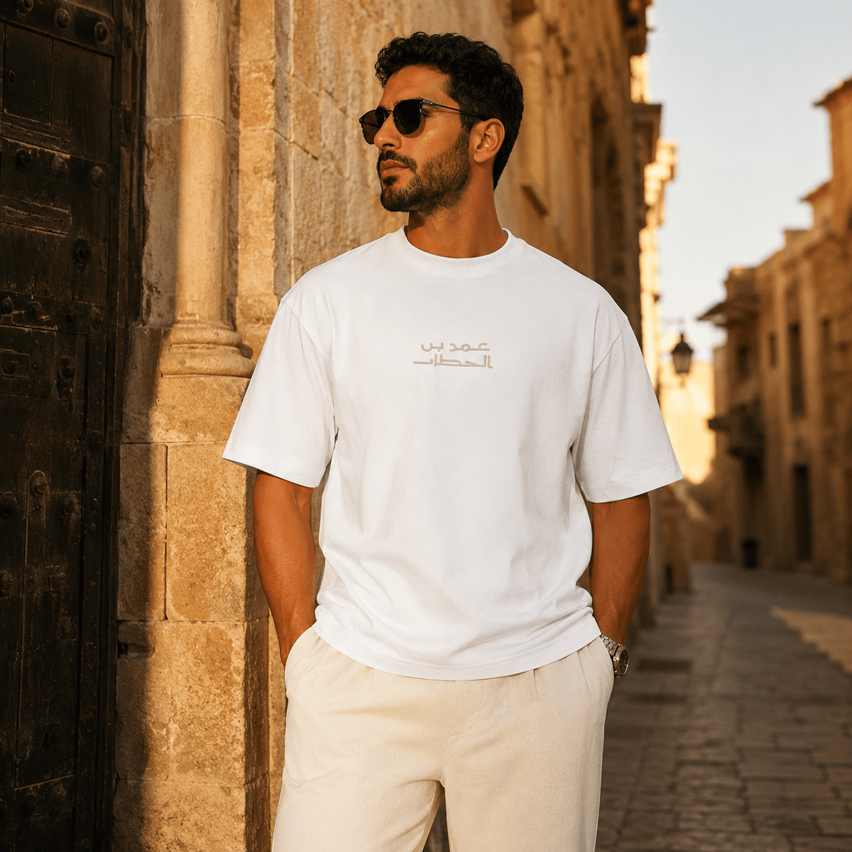 T-shirt ATHAR أثر | تراث يُرتدى - أثر | ATHARATHARBlackT-shirt ATHAR أثر | تراث يُرتدىClothing
