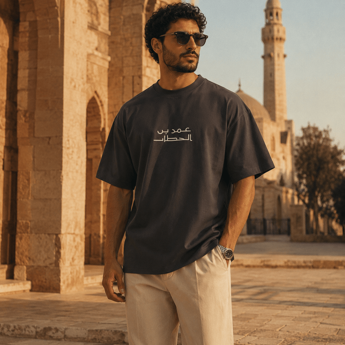 T-shirt ATHAR أثر | تراث يُرتدى - أثر | ATHARATHARBlackT-shirt ATHAR أثر | تراث يُرتدىClothing