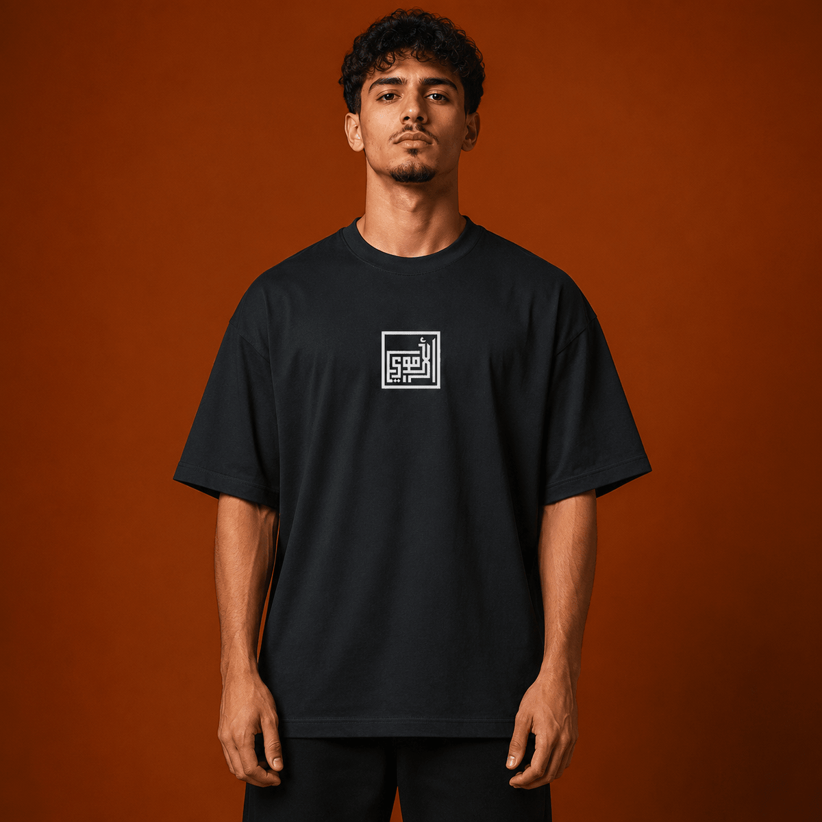 The Umayyad Mosque – T-shirt - أثر | ATHARأثر | ATHARBlackThe Umayyad Mosque – T-shirt