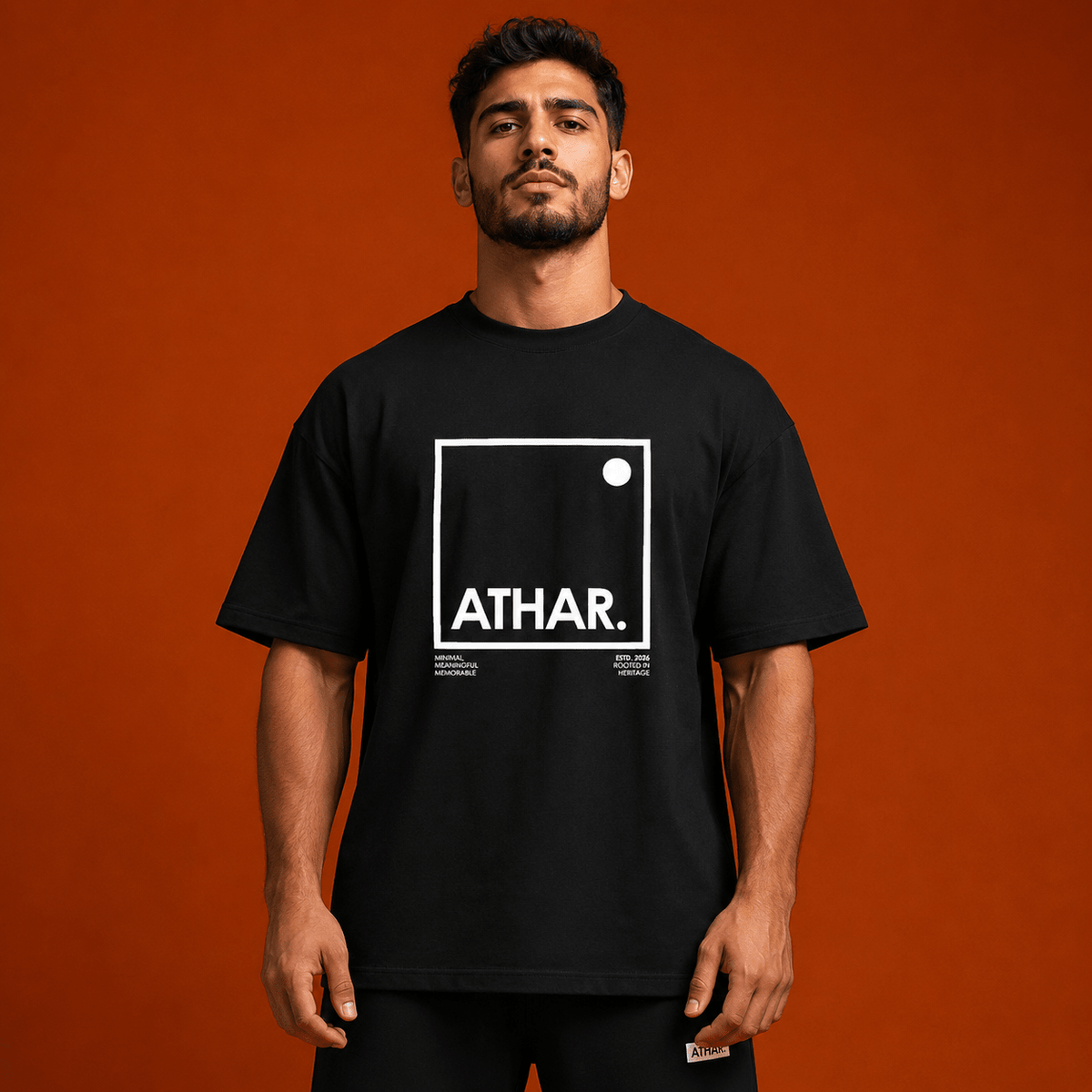 تيشيرت الإطار | ATHAR - أثر | ATHARأثر | ATHARBlackتيشيرت الإطار | ATHAR
